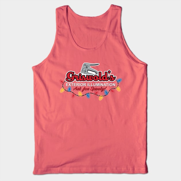 Griswold's Exterior Illumination Tank Top by GradyGraphics